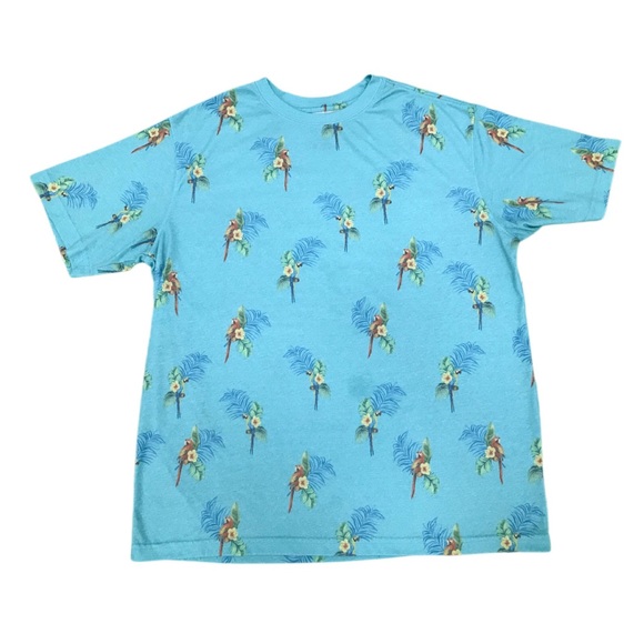 Caribbean Other - Caribbean super soft tee - Tropical parrot print - Men